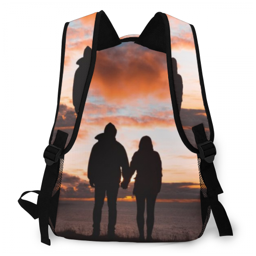 Back To School Gifts for Kids Custom All Print Photo BackPack Personalized Photo Backpack - 