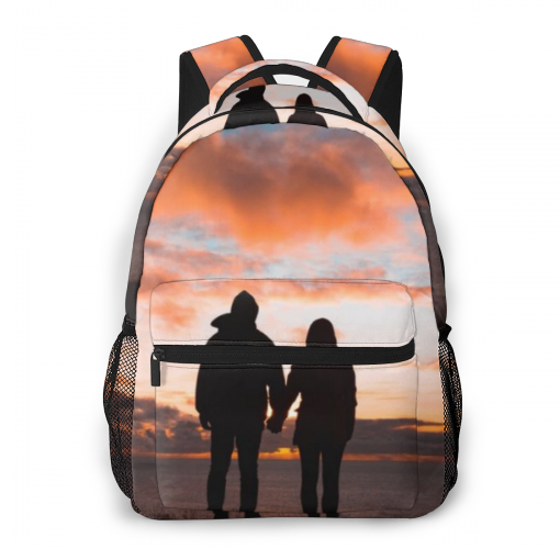 Back To School Gifts for Kids Custom All Print Photo BackPack Personalized Photo Backpack - 