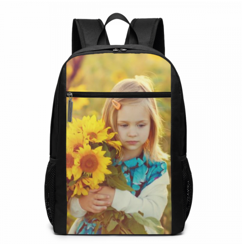 Back To School Gift For Girls Custom Bookbag With Picture Personalized Photo Backpack - 