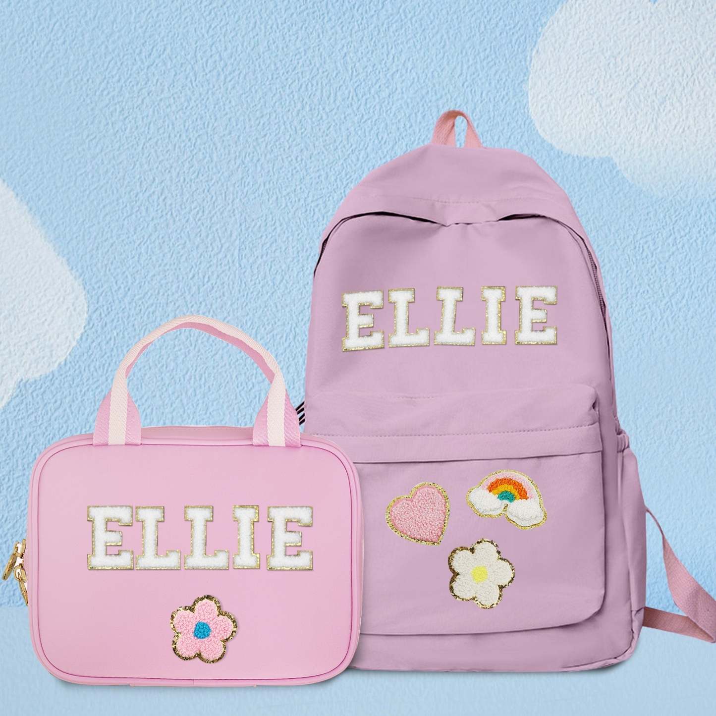 Personalized Name Backpack Custom School Bags Back to School Gifts for Kids - 