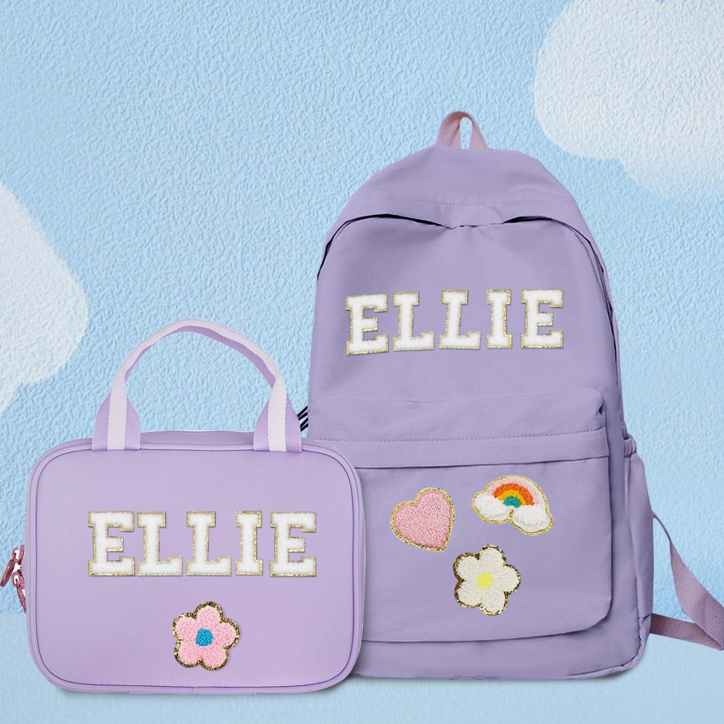 Personalized Name Backpack Custom School Bags Back to School Gifts for Kids - 