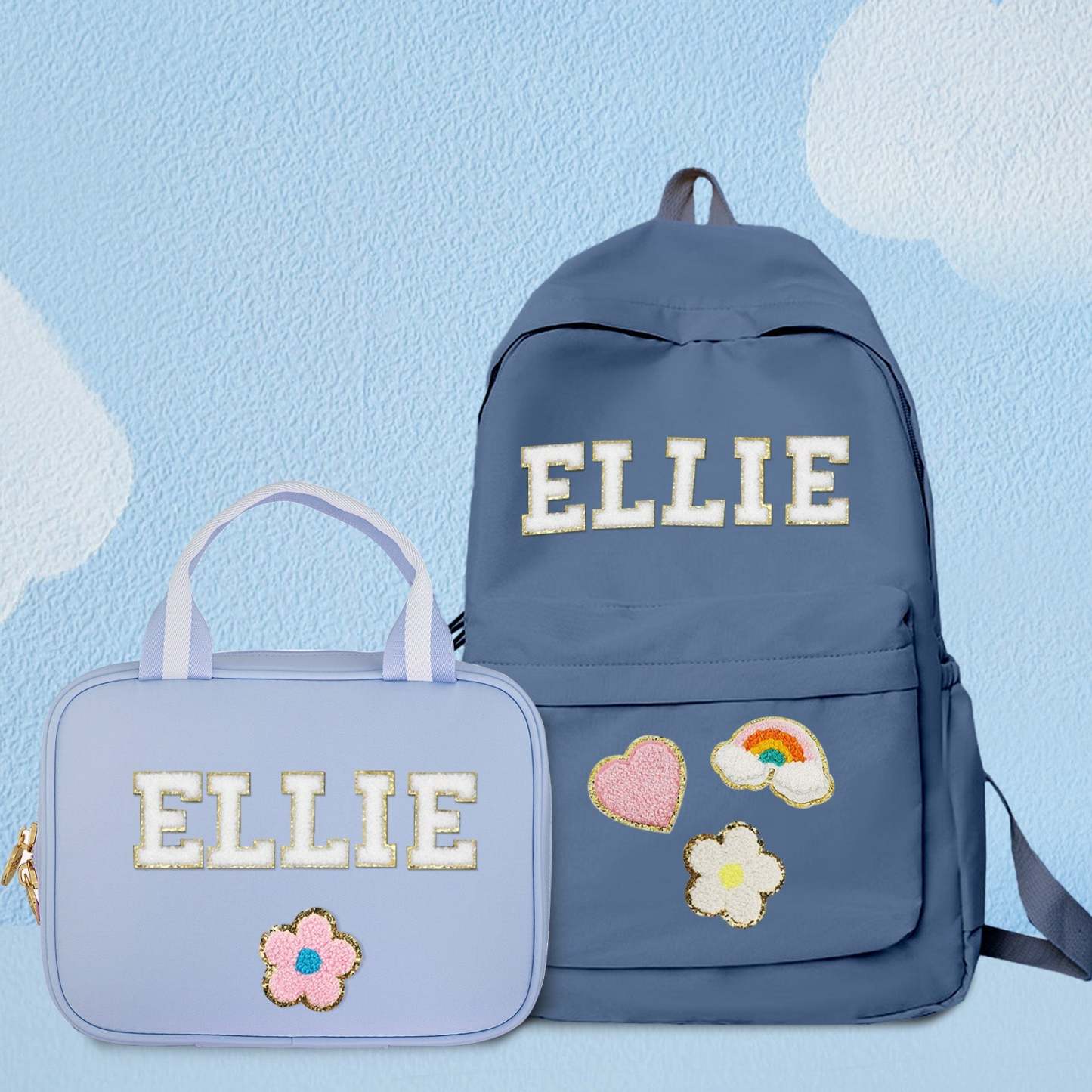 Personalized Name Backpack Custom School Bags Back to School Gifts for Kids - 