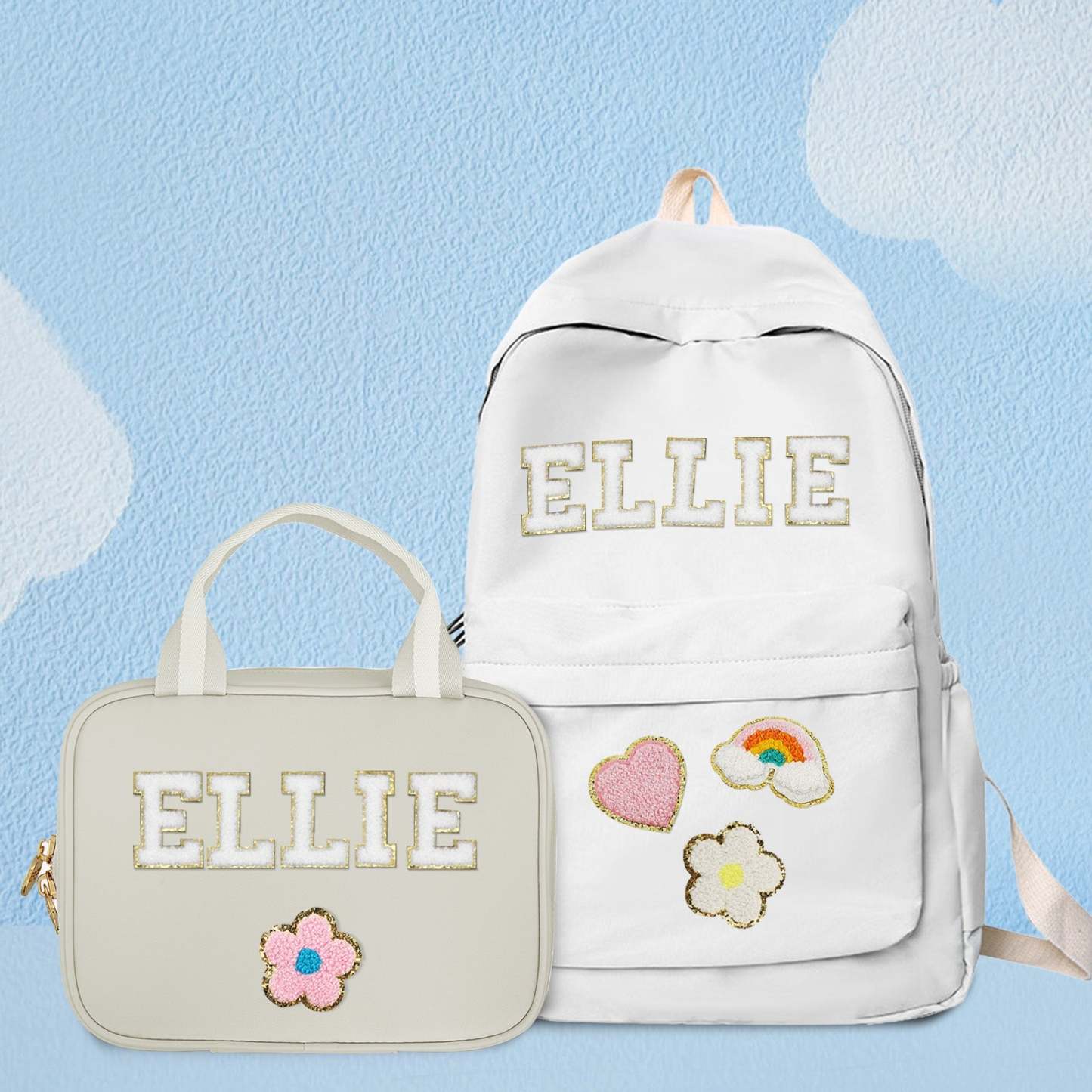 Personalized Name Backpack Custom School Bags Back to School Gifts for Kids - 