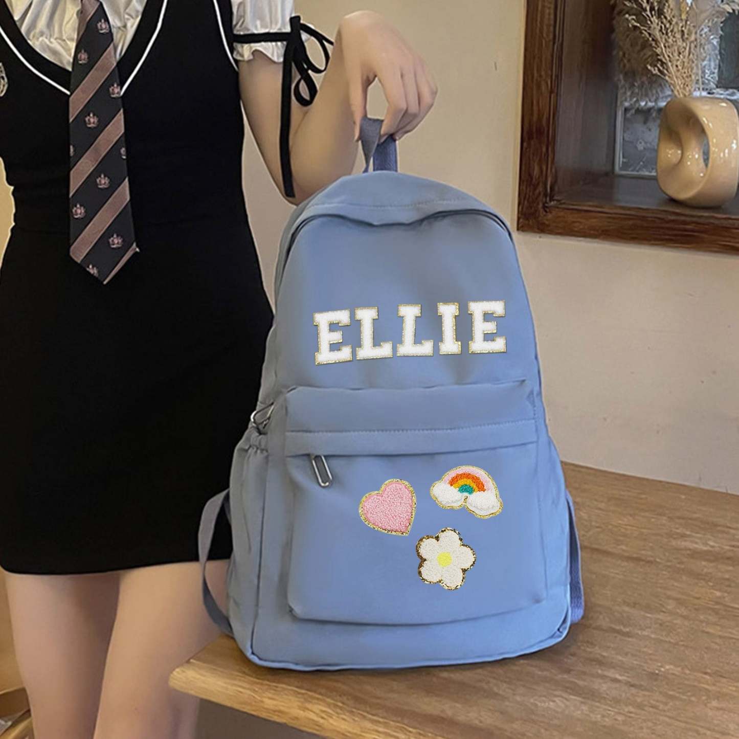 Personalized Name Backpack Custom School Bags Back to School Gifts for Kids - 