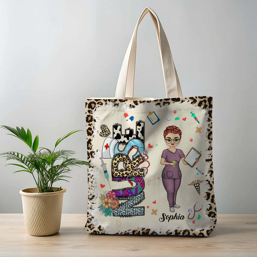 Personalized Tote Bag Nurse Life - Gift For Nurse - 