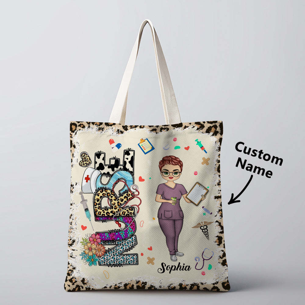 Personalized Tote Bag Nurse Life - Gift For Nurse - 