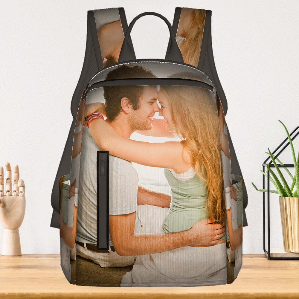 Custom Photo Backpacks Personalized Girls Backpack Kids School Bag - 