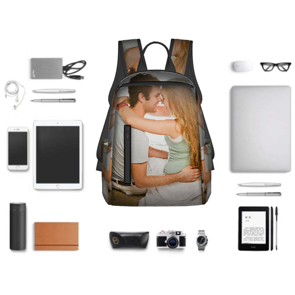 Custom Photo Backpacks Personalized Girls Backpack Kids School Bag - 