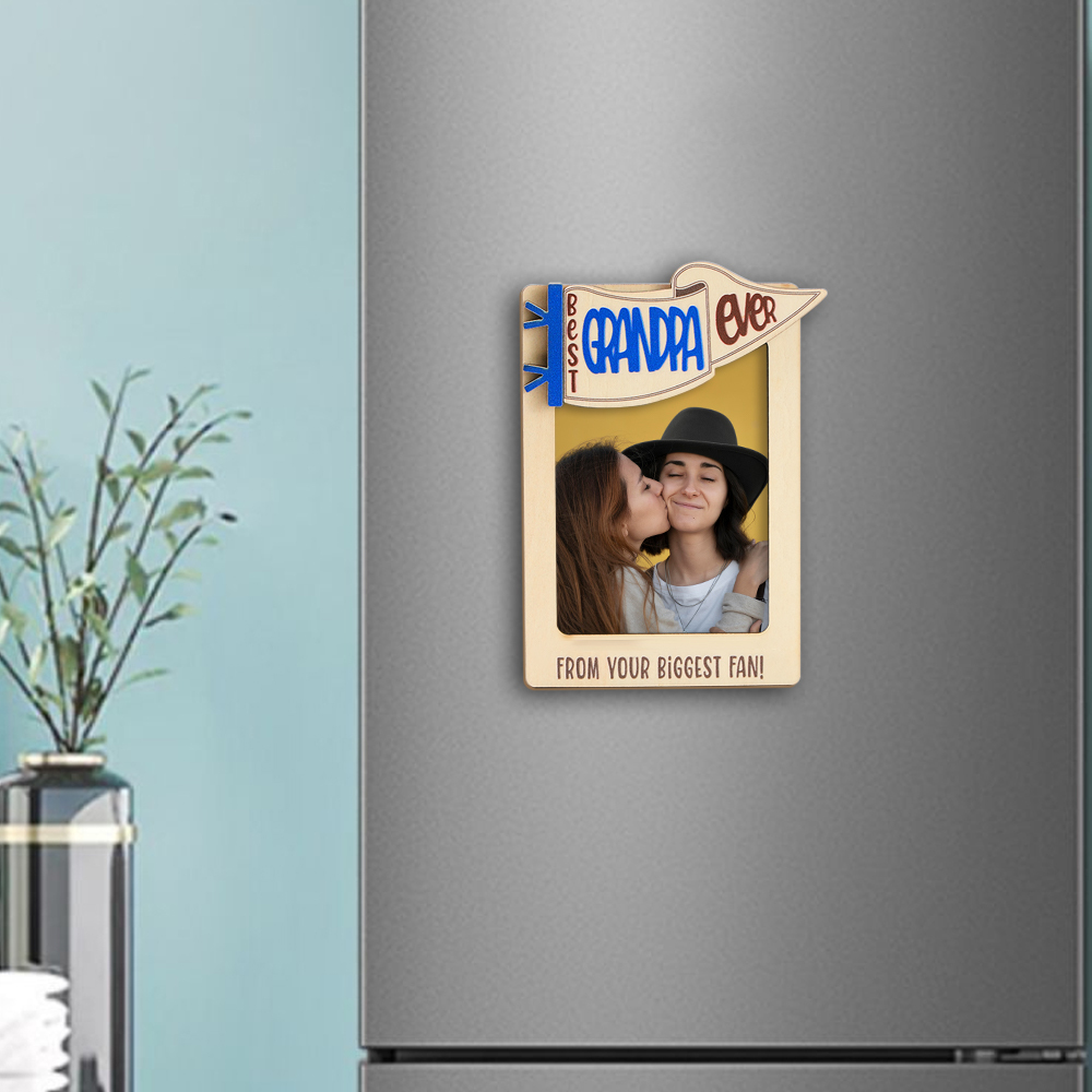 Personalized Custom Engraved Photo Fridge Magnet Woman to Woman Lesbian Gift Ideas LGBT Gifts - 