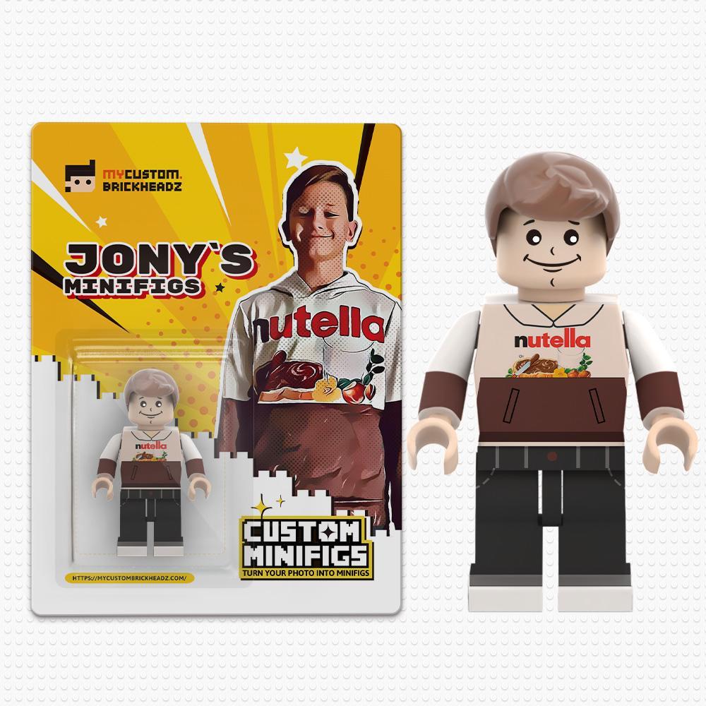 Minifig Packaging Box ( Doesn't Contain Minifigs) - MyCustomBrickheadz