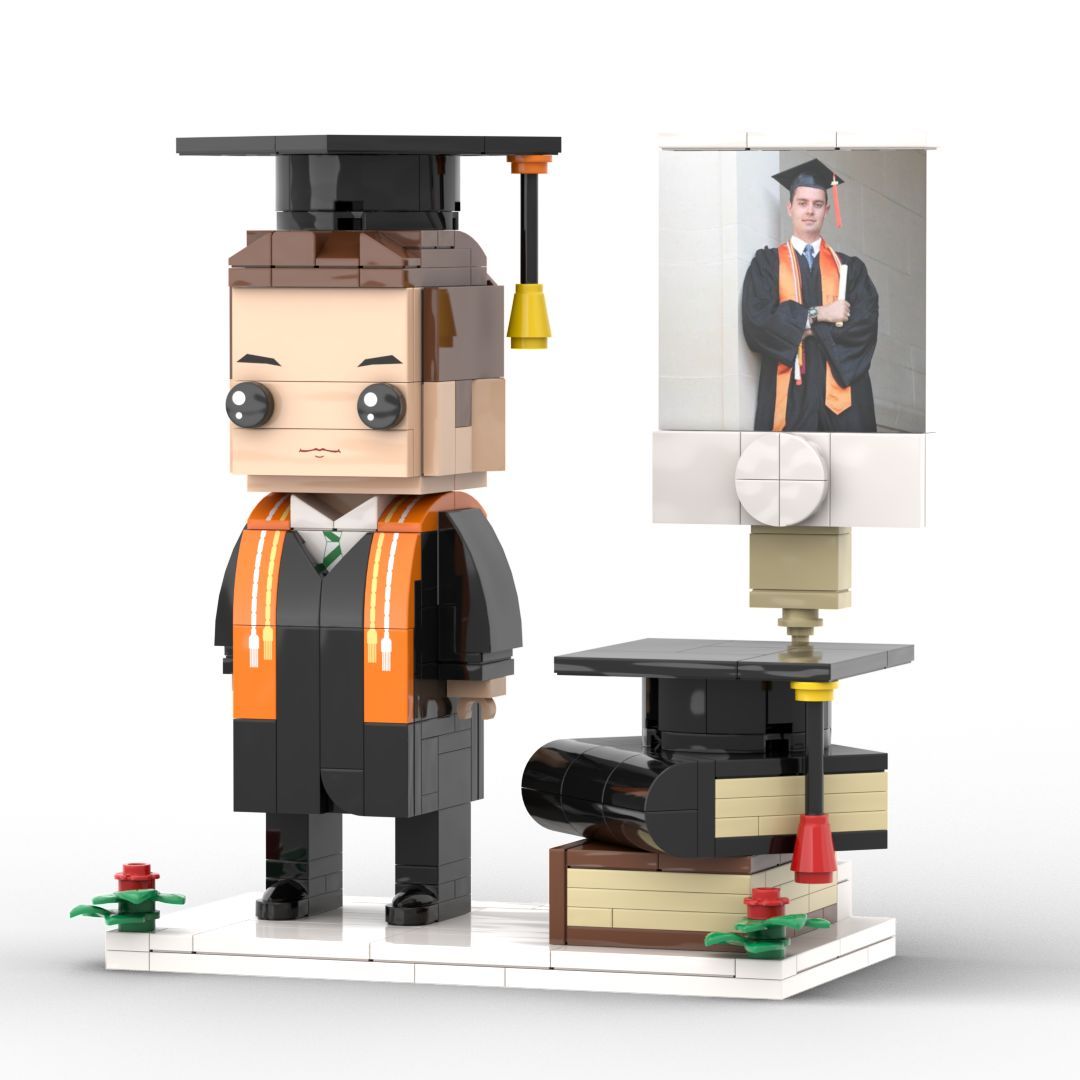 Custom Brick Figures Full Body Customizable 1 Person Gift - 