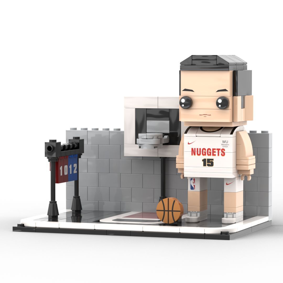 Gift for Baseballer Customizable 1 Person Gift Full Body Custom Brick Figures - 