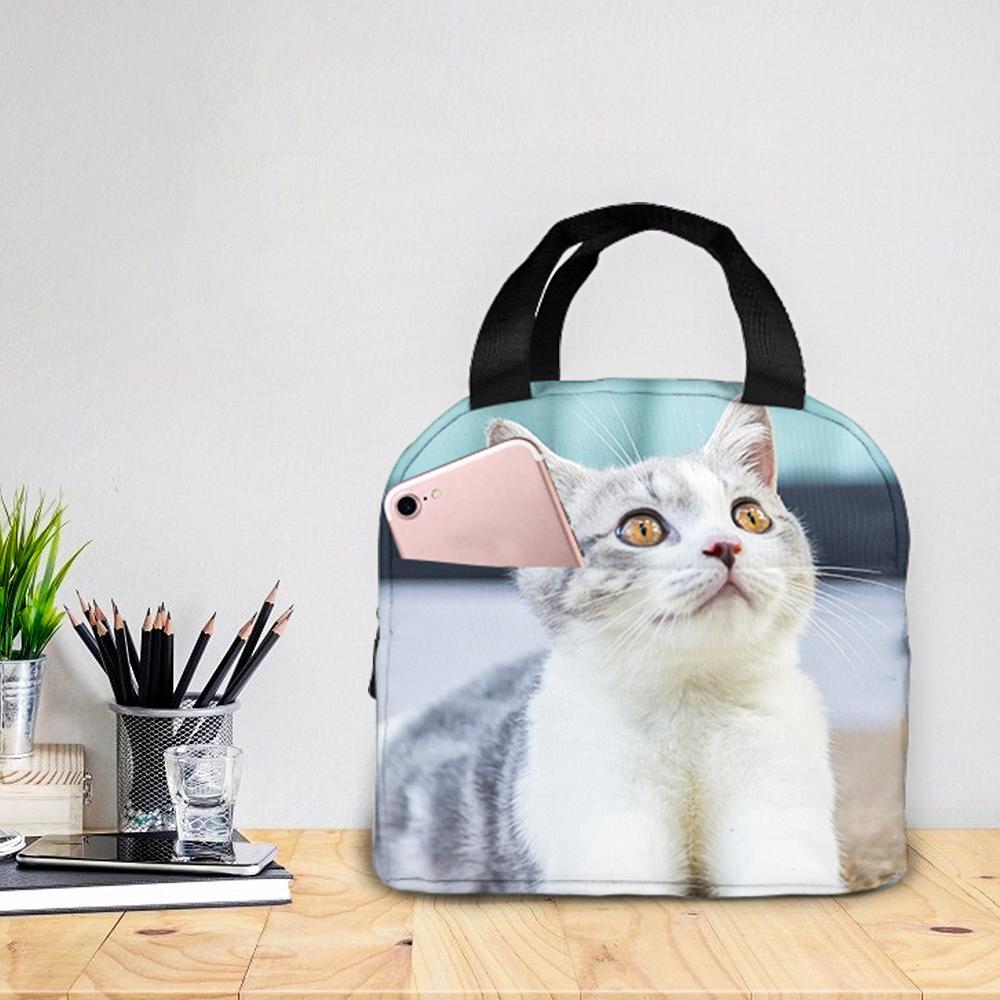 Back To School Custom Photo Insulation Lunch Bag - 