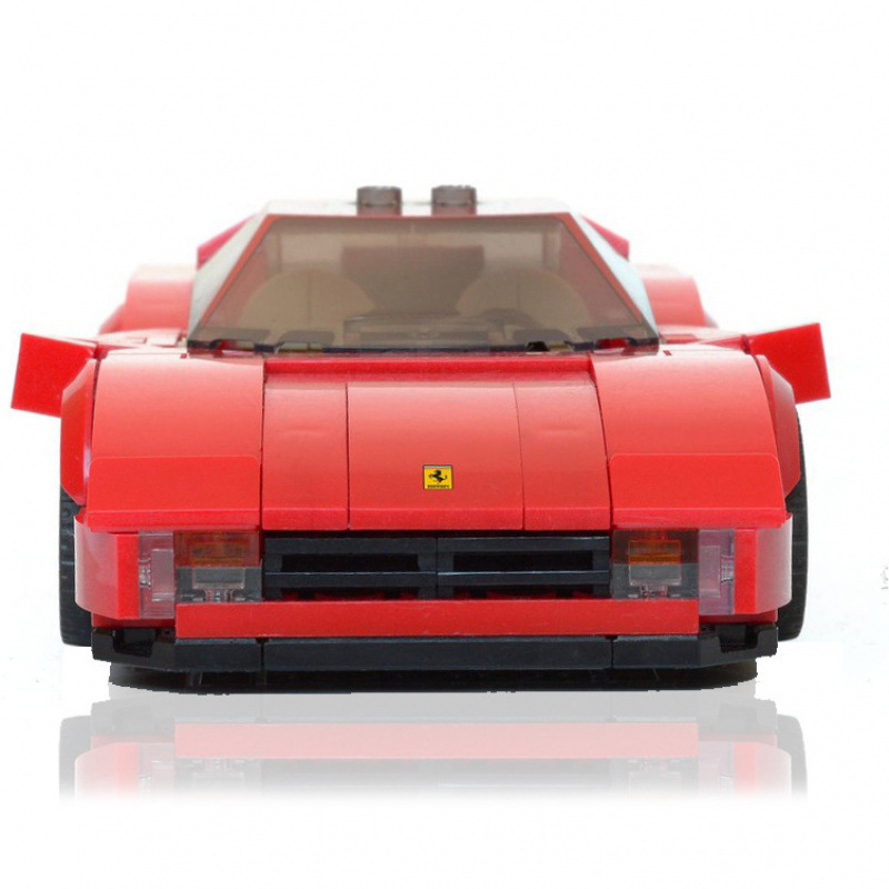 Creative Vehicle Racing Car Building Blocks Construction Toy Gift - 
