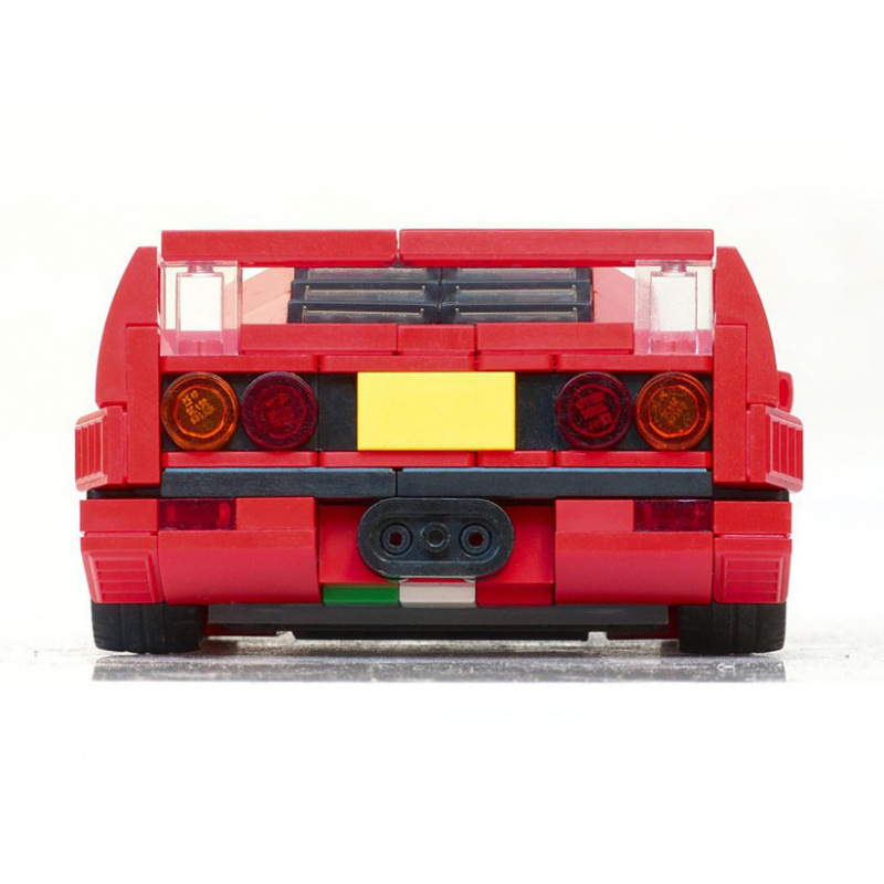 Vehicle Racing Car Building Set Construction Blocks Toy - 