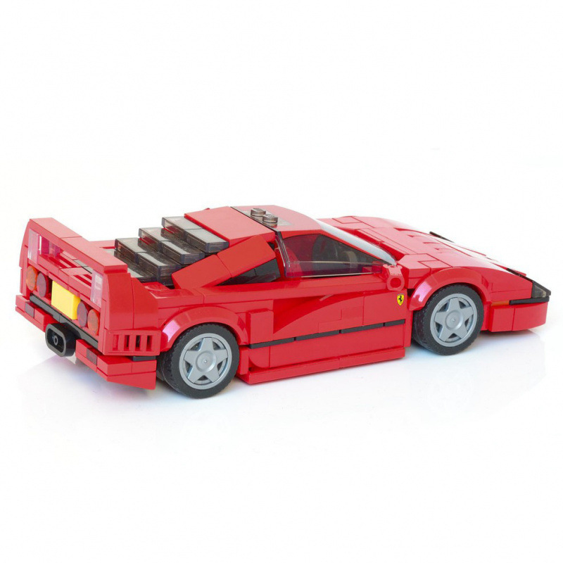 Vehicle Racing Car Building Set Construction Blocks Toy - 