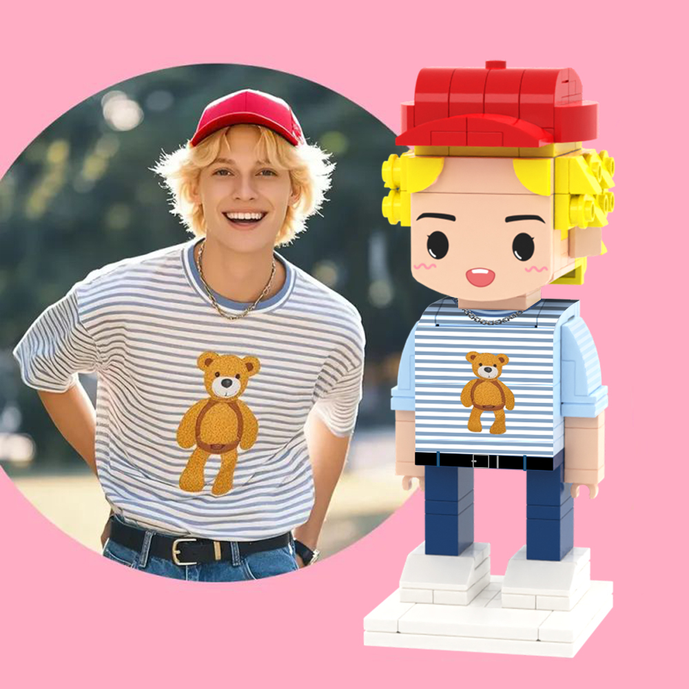 Full Body Custom Brick Figures Small Particle Block Toy Brick Me Gifts