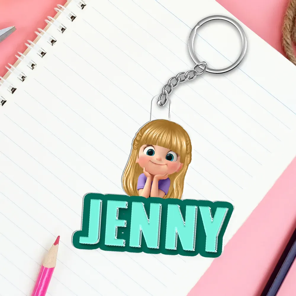 Name Tag for Backpack, Lunch Bag, Pencil Bag, Personalized Gift for Kids Boys Girls, Back to School Name Tag - 
