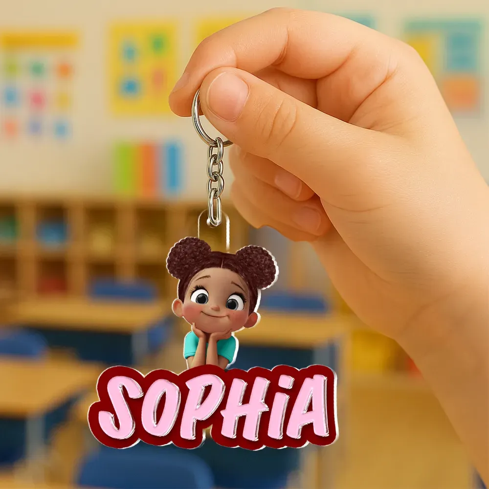 Name Tag for Backpack, Lunch Bag, Pencil Bag, Personalized Gift for Kids Boys Girls, Back to School Name Tag - 
