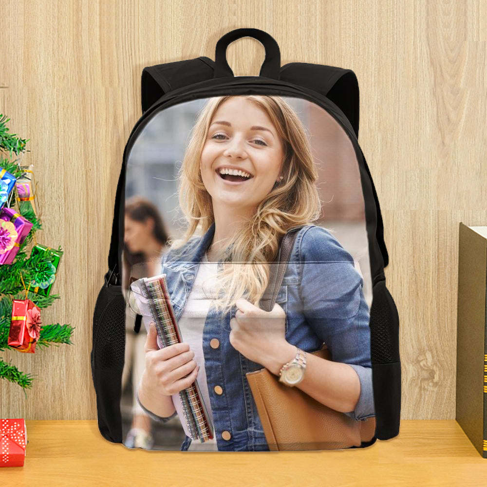 Back to School Personalized Backpacks Custom Photo Boys Backpack Kids School Bag - 