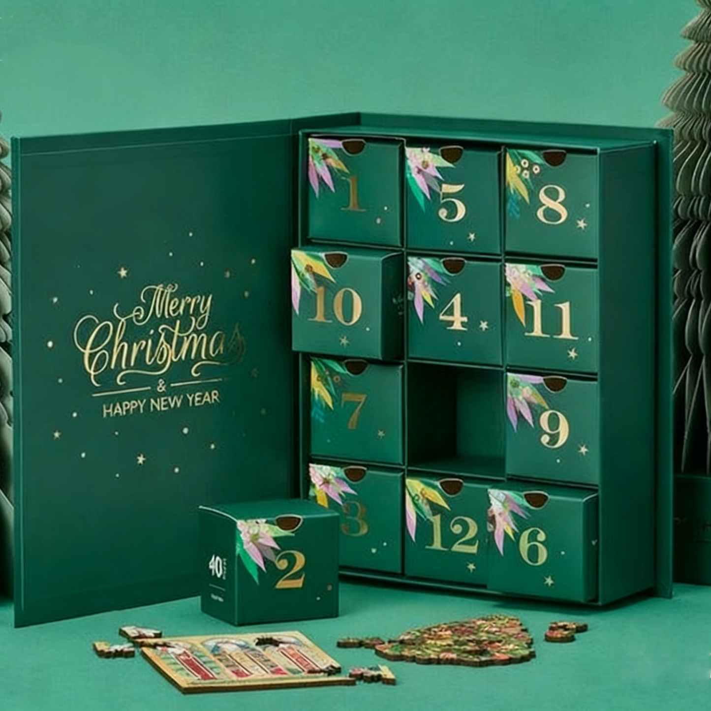 12 Days of Christmas - The Best of Wooden Puzzles Advent Calendar - 