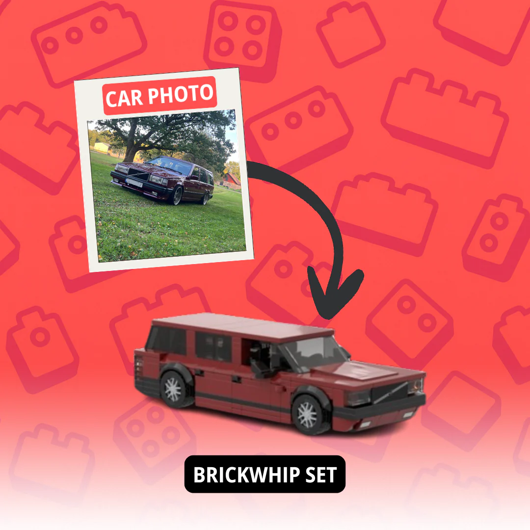 Custom Photo Car Brick Set - 