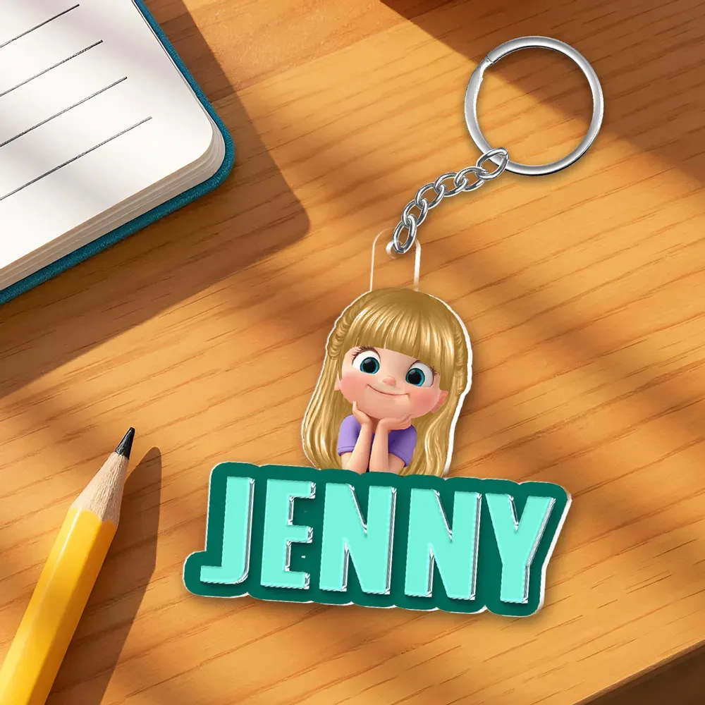 Name Tag for Backpack, Lunch Bag, Pencil Bag, Personalized Gift for Kids Boys Girls, Back to School Name Tag - 