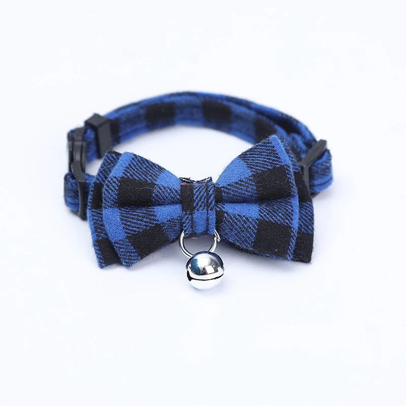 Cat collar with bow bell