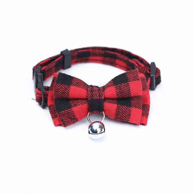 Cat collar with bow bell