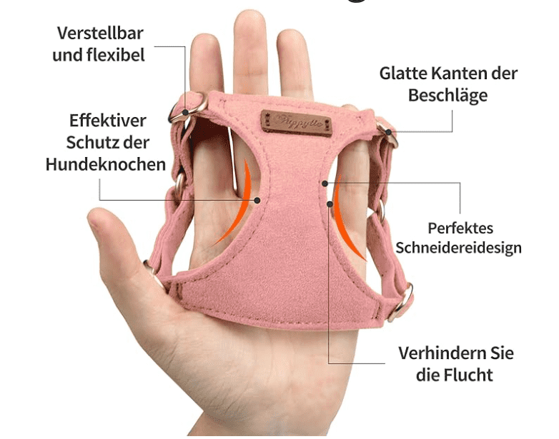 Puppy No Pull  Harness with Multifunction Dog Leash