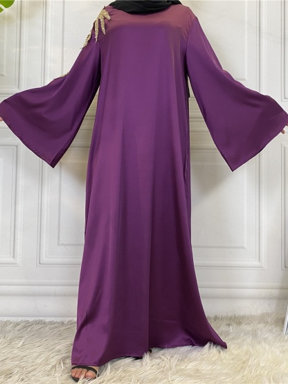 Pearl Panelled Robe Casual Dresses