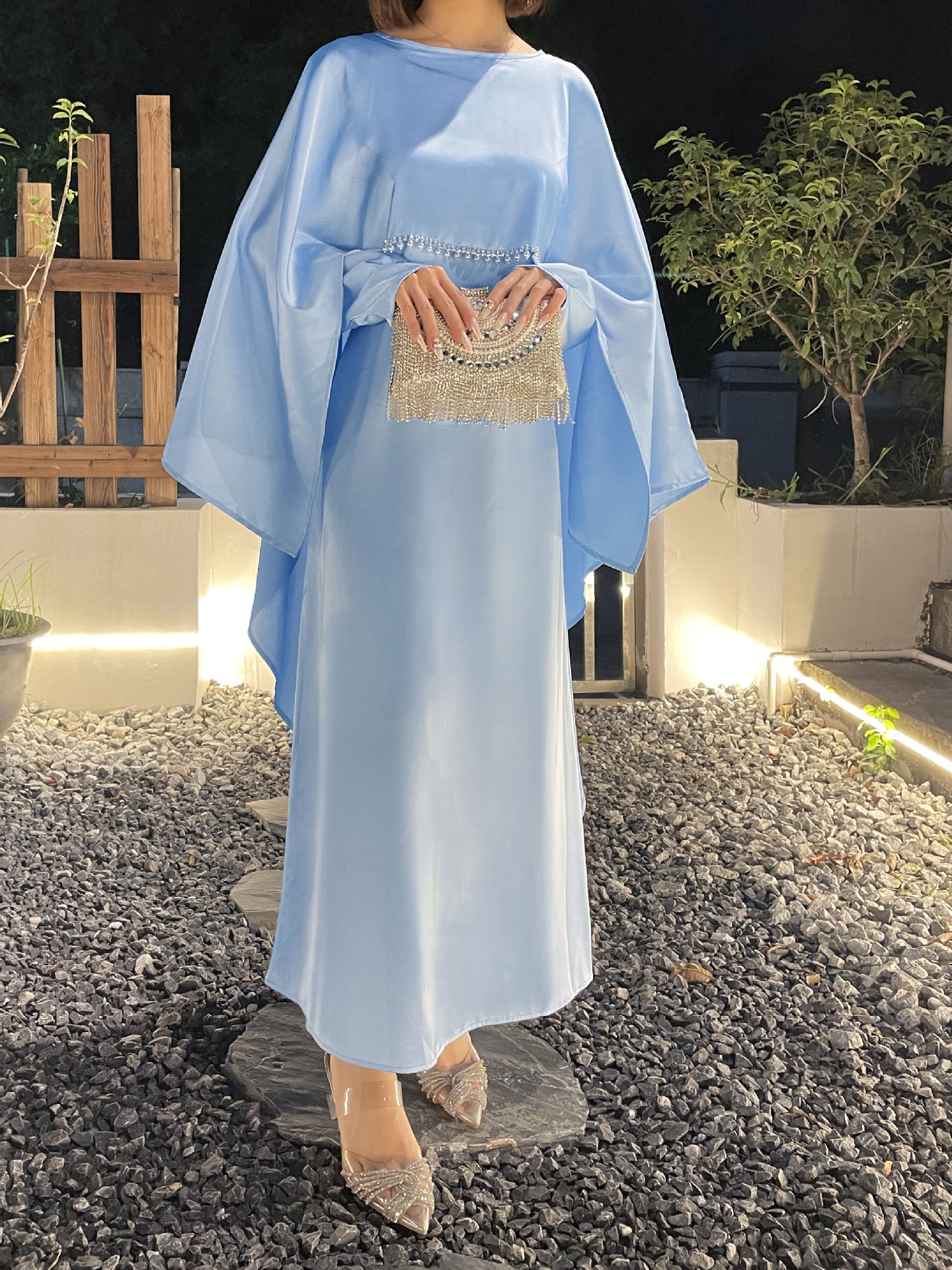 Elegant Pearl Abaya