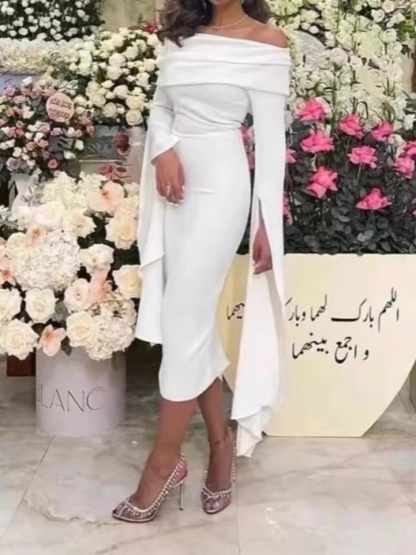 Off-Shoulder  Sexy Elegant Dress