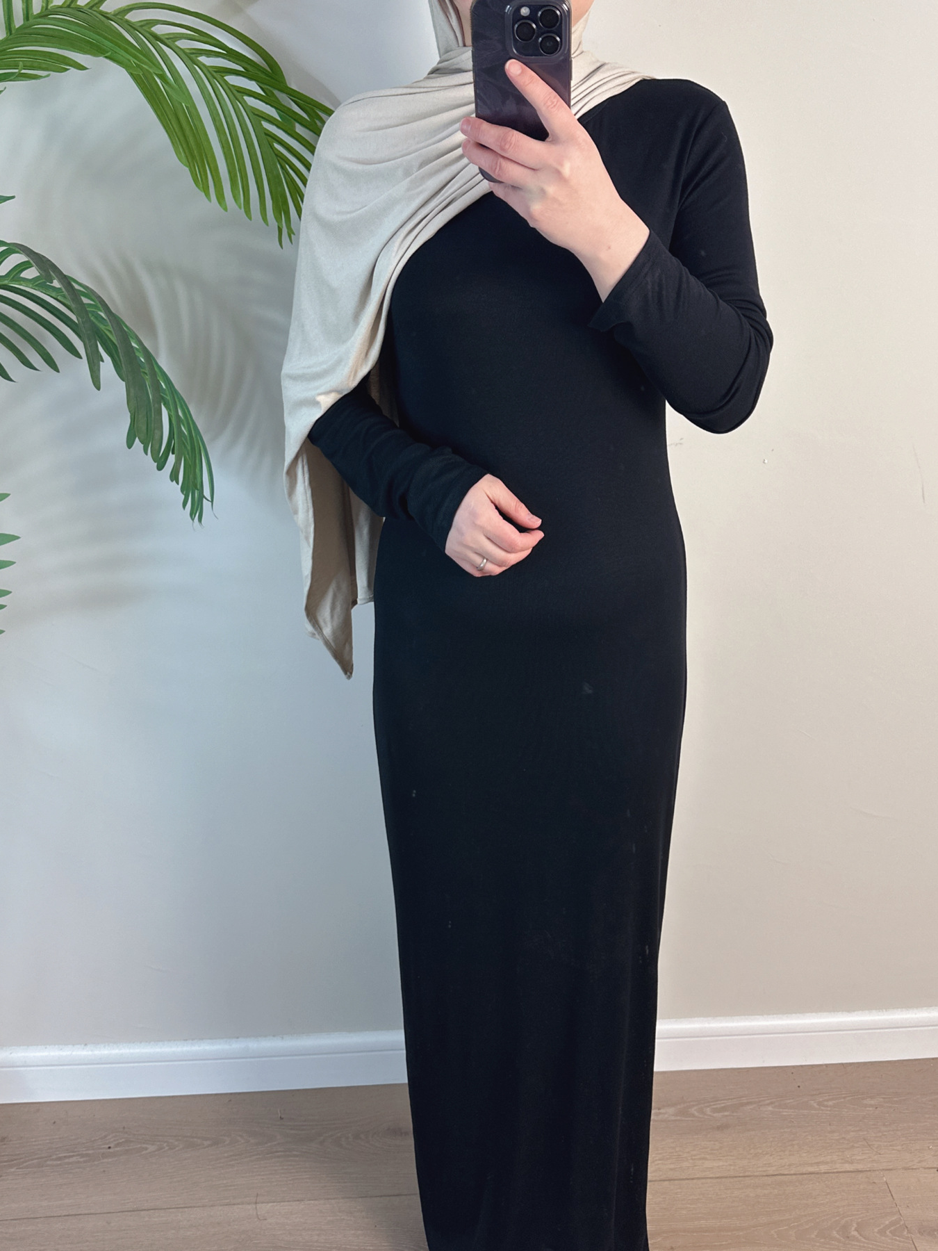 Solid Color Modal Cotton Dresses