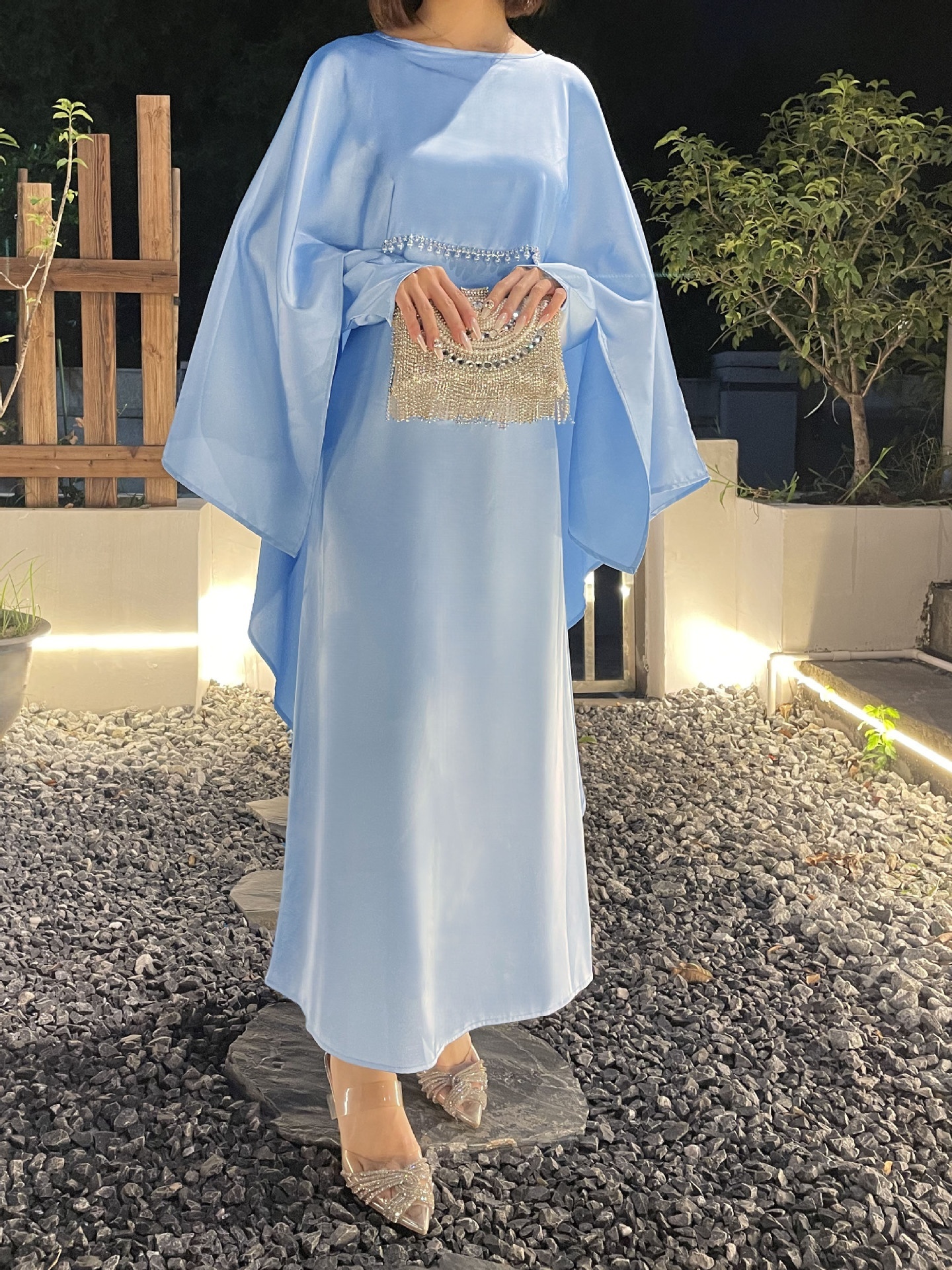 Elegant Pearl Abaya