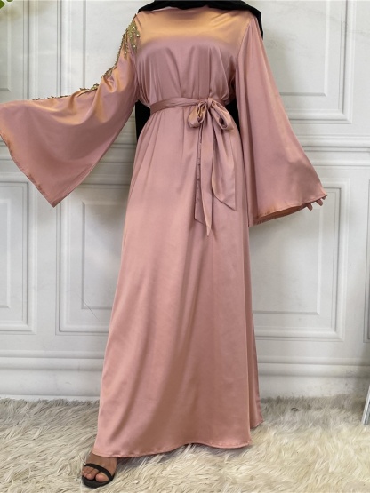 Pearl Panelled Robe Casual Dresses