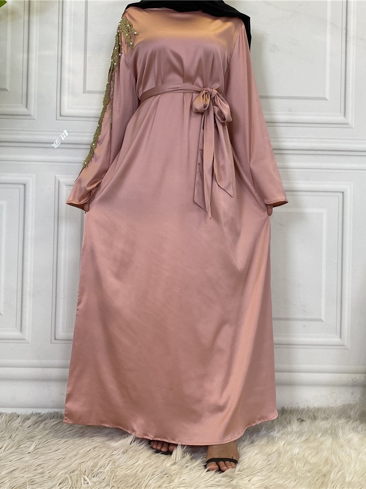 Pearl Panelled Robe Casual Dresses