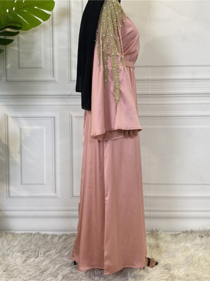 Pearl Panelled Robe Casual Dresses