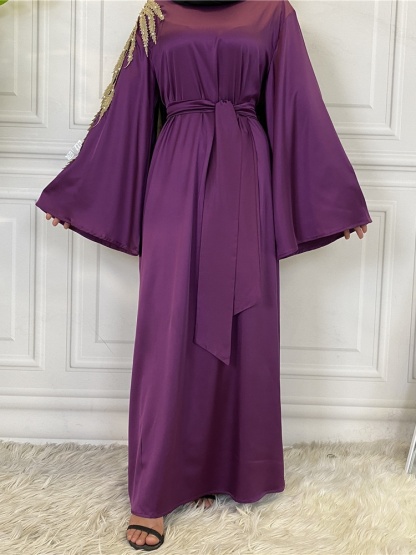 Pearl Panelled Robe Casual Dresses