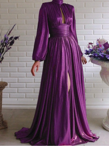 Sexy Waist Halter Neck Casual Dresses