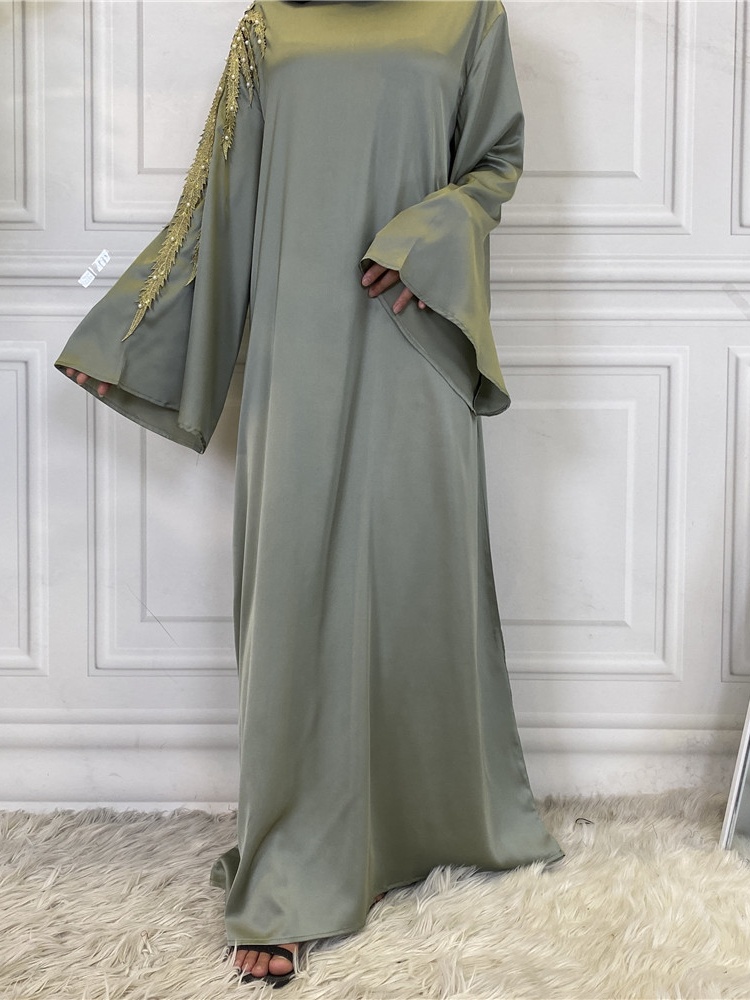 Pearl Panelled Robe Casual Dresses
