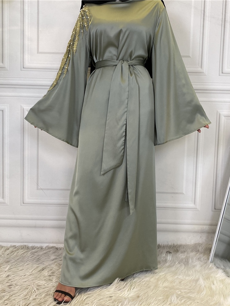 Pearl Panelled Robe Casual Dresses