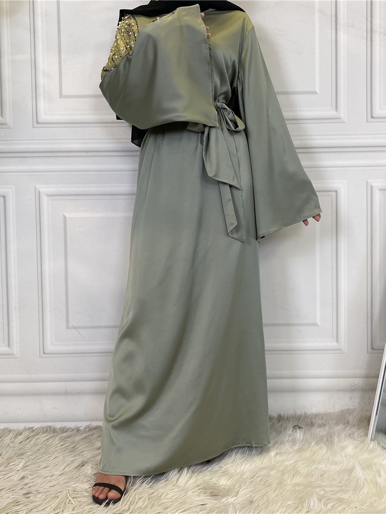Pearl Panelled Robe Casual Dresses
