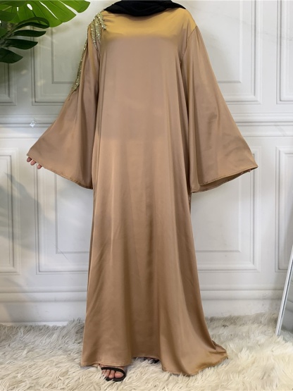 Pearl Panelled Robe Casual Dresses