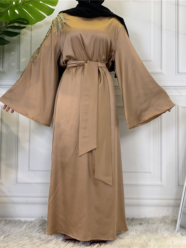 Pearl Panelled Robe Casual Dresses