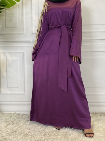 Pearl Panelled Robe Casual Dresses
