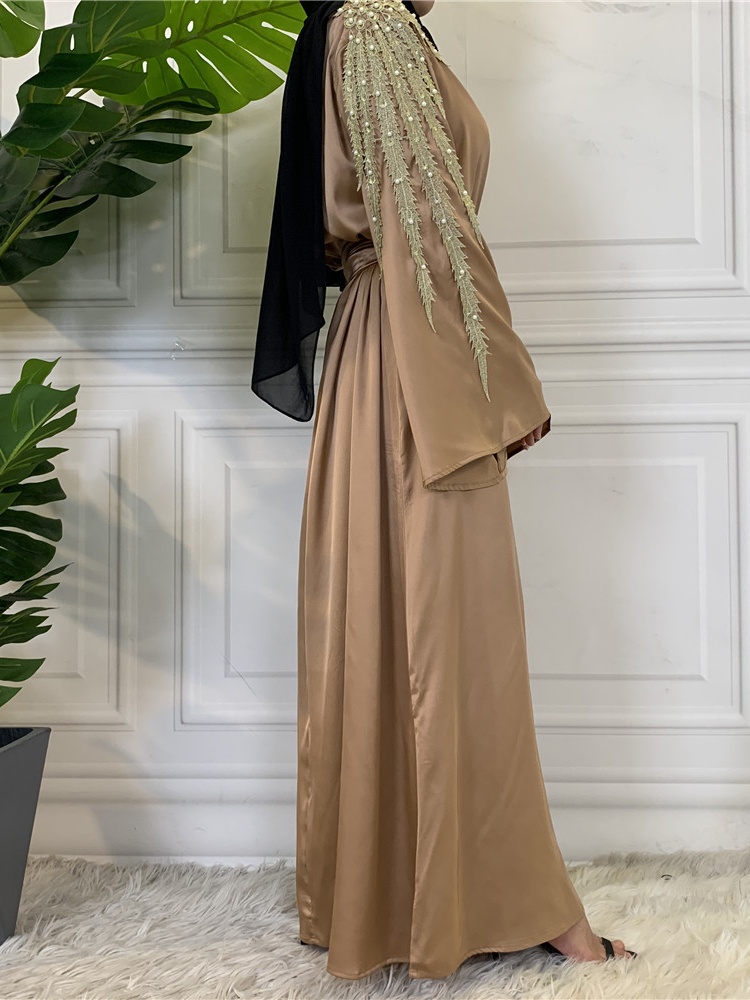 Pearl Panelled Robe Casual Dresses