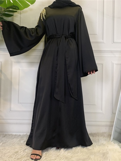 Pearl Panelled Robe Casual Dresses