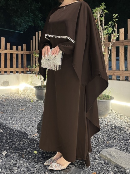 Elegant Pearl Abaya