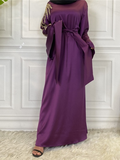 Pearl Panelled Robe Casual Dresses